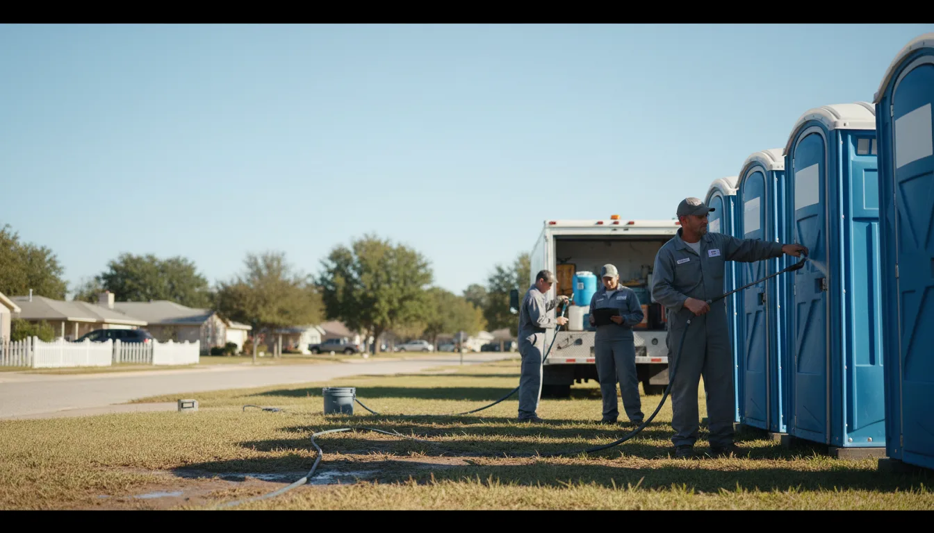 Long-Term Portable Toilet Rental in Roark, KY near me
